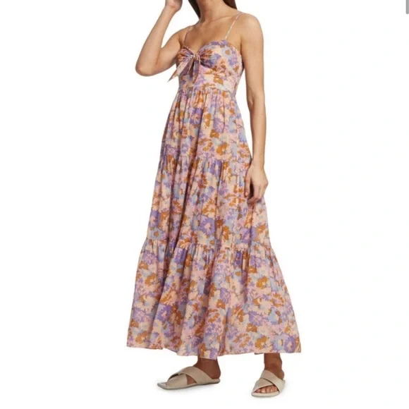 spring floral bridesmaid dresses Zapaka Women Dusty Sage Bridesmaid Dress with Slit A Line Printed Floral Long Wedding Guest Dress, Dusty Sage / UK28